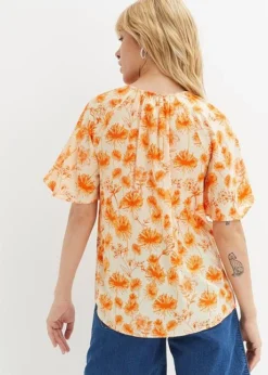 Tunique En Viscose Avec Manches Papillon -Mode Femme 23069023 AZ2EcsCo