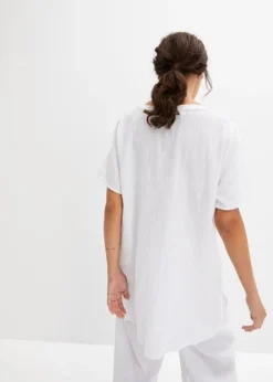 Tunique Longue En Mousseline, Manches Courtes 9 Tunique Longue En Mousseline, Manches Courtes -Mode Femme 23075944 VJxETbzS