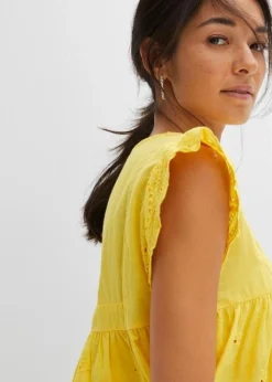 Blouse Ample à Dentelle -Mode Femme 23076421 E5aHCmI1