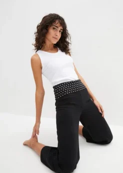 Jupe-culotte Avec Taille Confortable, Mi-mollet -Mode Femme 23079526 CtsNVoBW