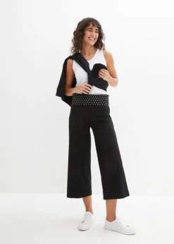 Jupe-culotte Avec Taille Confortable, Mi-mollet -Mode Femme 23079531 QYg5Jnxv