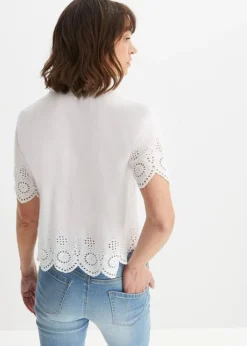 Chemisier à Broderie Ajourée -Mode Femme 23081681 fTV5dloe