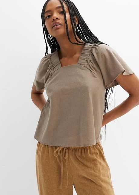 Rainbow Tunique Avec Lin Majoritaire 2 Rainbow Tunique Avec Lin Majoritaire – Image 2