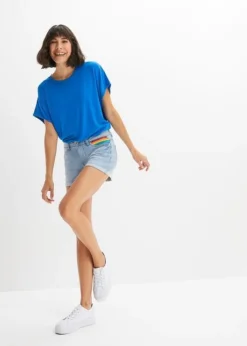 Rainbow Short En Jean Pride Avec Détail Drapeau -Mode Femme 23094695 4oj9mAWc