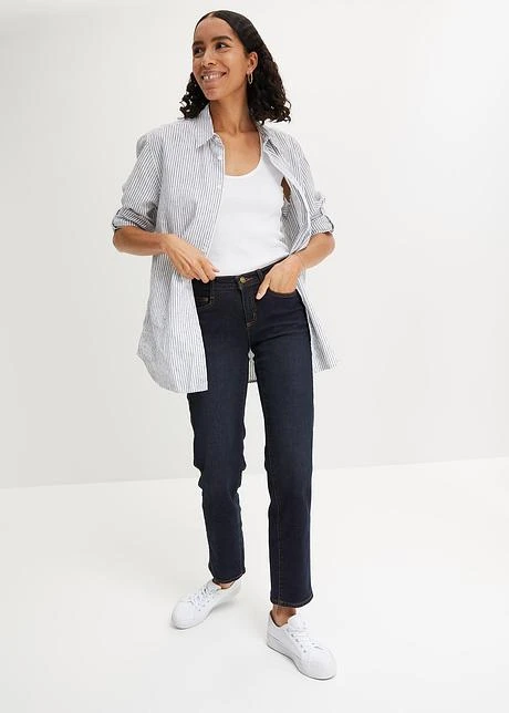 Jean Extensible Amincissant Best-seller, Straight 4 Jean Extensible Amincissant Best-seller, Straight – Image 4