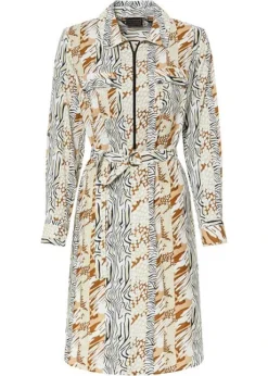 Robe-chemise Avec Ceinture