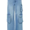 Rainbow Jean Cargo En Pur Coton