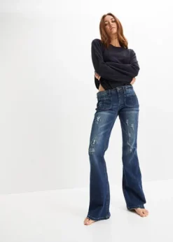 Rainbow Jean évasé -Mode Femme 23098583 oydFXkoT