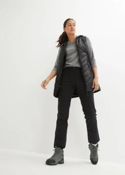 Gilet Long Matelassé Sans Manches Ultra-léger Avec Pochon -Mode Femme 23099639 Pw8zCZ1Q