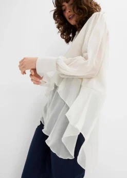 Blouse Manches Longues Avec Lavallière -Mode Femme 23100001 odFjhj8q