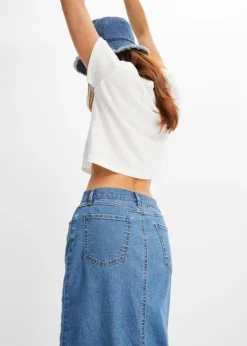 Rainbow Jupe En Jean Longue Avec Fente -Mode Femme 23100131 bh6gOvag