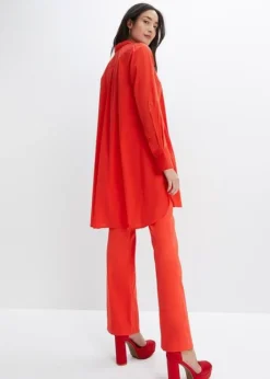 Robe-chemise Avec Base Arrondie -Mode Femme 23100613 OmLfbTqt