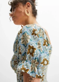 Rainbow Robe Longue Avec Smock -Mode Femme 23102310 84PBBjT7