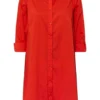 Robe-chemise Avec Base Arrondie
