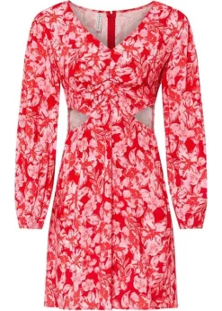 Rainbow Robe Avec Découpes