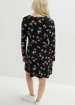 Robe En Jersey à Fleurs 8 Robe En Jersey à Fleurs -Mode Femme 23102625 vgyg11Va