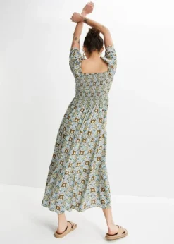 Rainbow Robe Longue Avec Smock -Mode Femme 23103506 hlbXZ68x