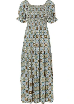 Rainbow Robe Longue Avec Smock