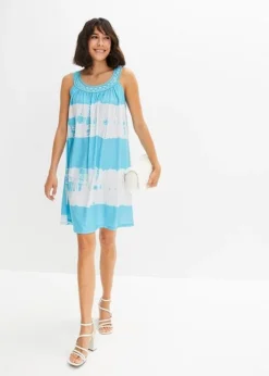 Robe à Imprimé Batik En Polyester Recyclé -Mode Femme 23110283 JeQ0gUgY