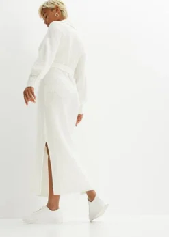 Rainbow Robe En Maille Col En V Et Ceinture (Ens. 2 Pces.) -Mode Femme 23112154 aYayCTyu