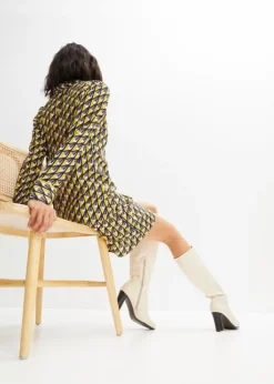 Robe Avec Imprimé Graphique -Mode Femme 23112814 sGJ3XmxX