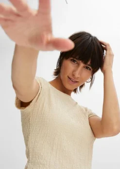 Rainbow Robe à Fronces En Tissu Structuré -Mode Femme 23115661 2Er2cWMp