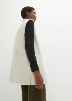 Gilet Sans Manches En Maille Peluche -Mode Femme 23118392 wAKUu7yQ