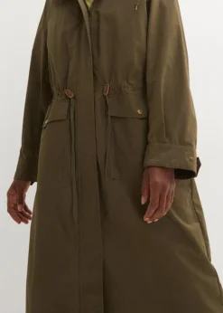 Parka Mi-saison 3 En 1 Avec Gilet Sans Manches Matelassé Léger -Mode Femme 23119026 qFC3voZa