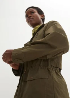 Parka Mi-saison 3 En 1 Avec Gilet Sans Manches Matelassé Léger -Mode Femme 23119032 3b0jJC8j