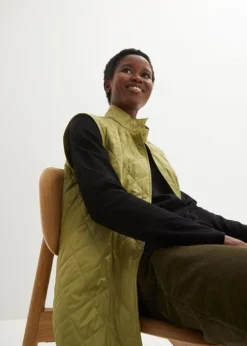 Parka Mi-saison 3 En 1 Avec Gilet Sans Manches Matelassé Léger -Mode Femme 23119035 W9WJk7p6