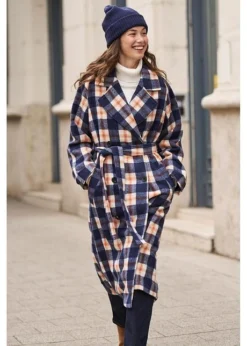 Manteau En Imitation Laine à Carreaux 14 Manteau En Imitation Laine à Carreaux -Mode Femme 23119945 GQeo1vb6