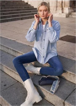 Shaket En Velours Côtelé, Oversized -Mode Femme 23120085 1ACTnmoq