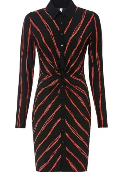 Robe à Patte De Boutonnage