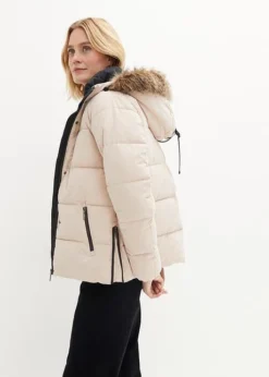 Veste Matelassée En Polyester Recyclé Avec Détails Contrastants -Mode Femme 23125358 CSSoXAOF