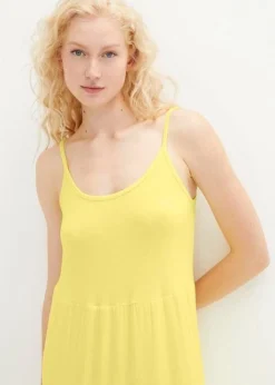 Robe Midi à Volants Et Bretelles Spaghetti 12 Robe Midi à Volants Et Bretelles Spaghetti -Mode Femme 23126338 LfeAfiWO