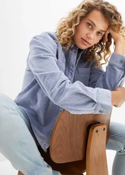 Shaket En Velours Côtelé, Oversized -Mode Femme 23129625 9RrYLvM3