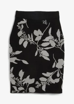 Jupe En Maille Jacquard