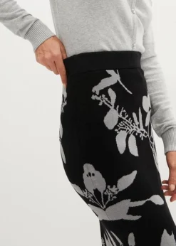 Jupe En Maille Jacquard -Mode Femme 23133403 pOzhZYYU