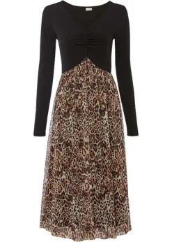 Robe Midi Avec Jupe En Mesh 13 Robe Midi Avec Jupe En Mesh -Mode Femme 23134752 rrzT4QBQ