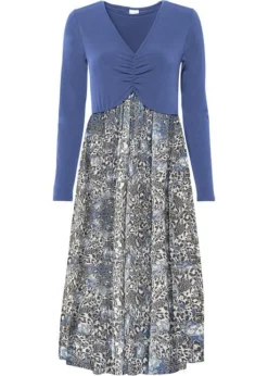 Robe Midi Avec Jupe En Mesh