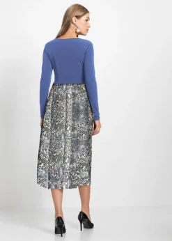 Robe Midi Avec Jupe En Mesh 9 Robe Midi Avec Jupe En Mesh -Mode Femme 23135703 XIxDbPaE