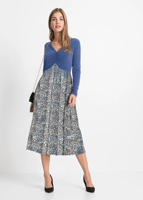 Robe Midi Avec Jupe En Mesh 4 Robe Midi Avec Jupe En Mesh – Image 4