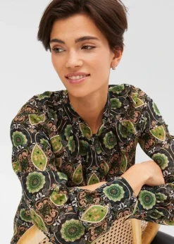 Rainbow Blouse Fluide Imprimée -Mode Femme 23142337 m76KlH5y