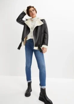 Jean Thermique Sculptant Avec Intérieur Doux, Coupe Slim -Mode Femme 23142604 jI00mSZQ