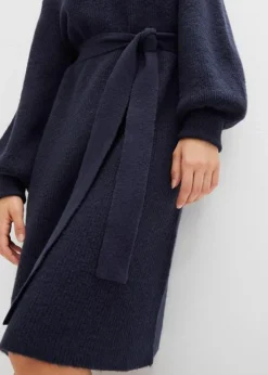 Robe En Maille à Manches Ballon -Mode Femme 23143297 MwxES4Ga