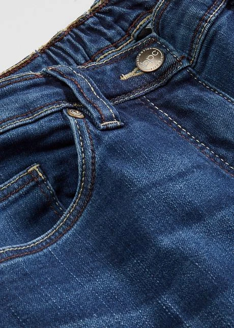 Jean Stretch Avec Taille Confortable Et Jambes Extra Larges 9 Jean Stretch Avec Taille Confortable Et Jambes Extra Larges – Image 9