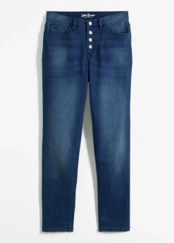 Jean Thermique Avec Intérieur Doux, Coupe Boyfriend