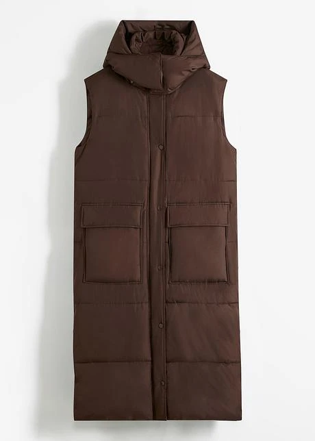 Veste Sans Manches Matelassée En Polyester Recyclé Avec Capuche Amovible 8 Veste Sans Manches Matelassée En Polyester Recyclé Avec Capuche Amovible – Image 8