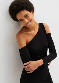 Robe Une épaule Avec Franges -Mode Femme 23144390 pNWHR7Lm