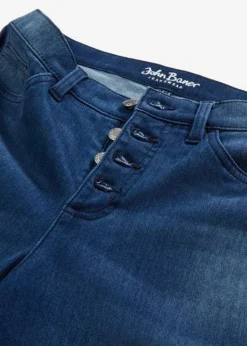 Jean Thermique Avec Intérieur Doux, Coupe Boyfriend -Mode Femme 23144991 OJ6BN54z